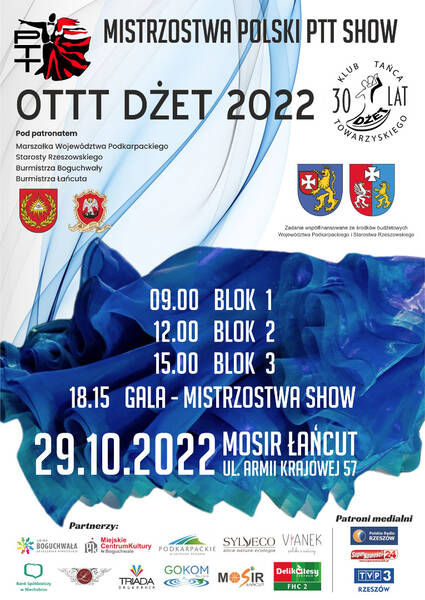 zdjęcie do
													 artykułu Taneczne Mistrzostwa Polski w SHOW oraz OTTT DŻET 2022