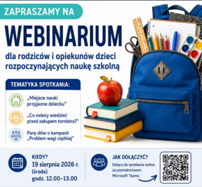zdjęcie wprowadzające do artykułu: Webinarium dla rodziców i opiekunów dzieci rozpocz