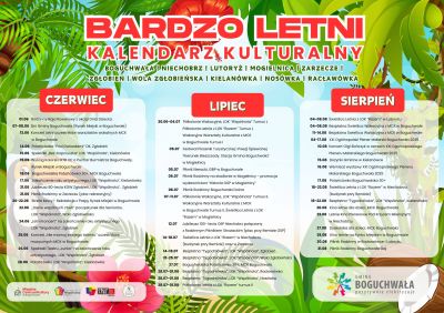 zdjęcie do
													 artykułu Letni Kalendarz kulturalny Gminy Boguchwała 2025