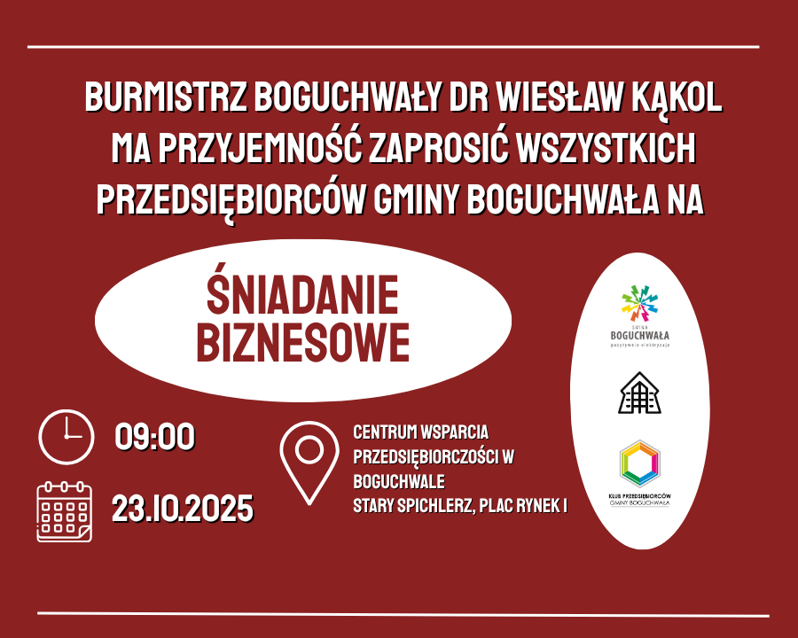 Śniadanie biznesowe 15.10.2025