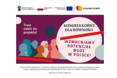 zdjęcie do
													 artykułu Projekt Stowarzyszenia Kongres Kobiet