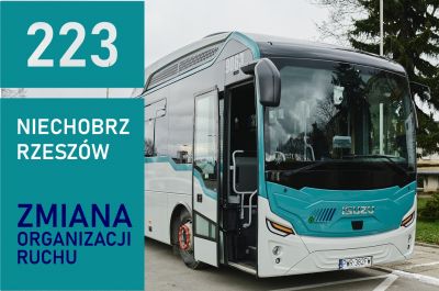 zdjęcie wprowadzające do artykułu: Komunikat dla Pasażerów MKS linii 223 NIECHOBRZ – 