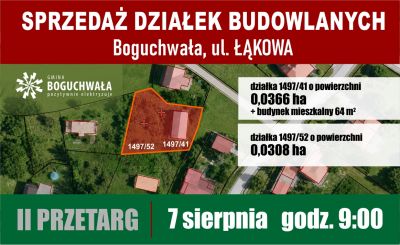 zdjęcie wprowadzające do artykułu: Sprzedaż działek budowlanych w Boguchwale przy ul.