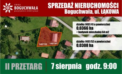 zdjęcie wprowadzające do artykułu: SPRZEDAŻ NIERUCHOMOŚCI W BOGUCHWALE UL. ŁĄKOWA - I