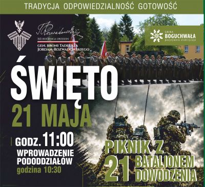zdjęcie wprowadzające do artykułu: Piknik wojskowy z 21 Batalionem Dowodzenia