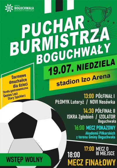 zdjęcie wprowadzające do artykułu: Puchar Burmistrza Boguchwały w piłce nożnej