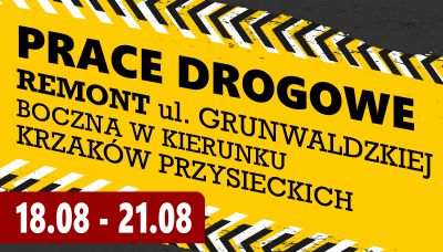 zdjęcie wprowadzające do artykułu: Remont ul. Grunwaldzkiej w Boguchwale – utrudnieni
