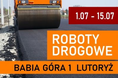 zdjęcie wprowadzające do artykułu: ROBOTY DROGOWE -  BABIA GÓRA 1 w Lutoryżu