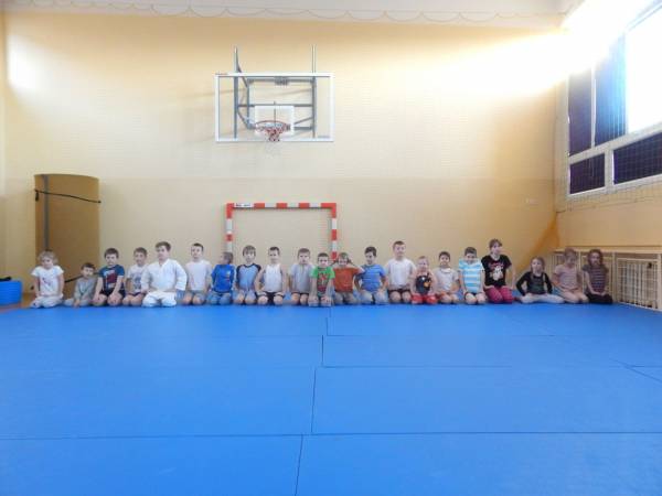 zdjęcie do
													 artykułu Młodzi adepci judo trenują w Boguchwale