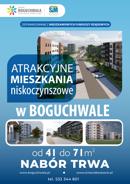 zdjęcie do
													 artykułu Nabór chętnych na mieszkania budowane przez SIM Podkarpacie sp. z o.o.