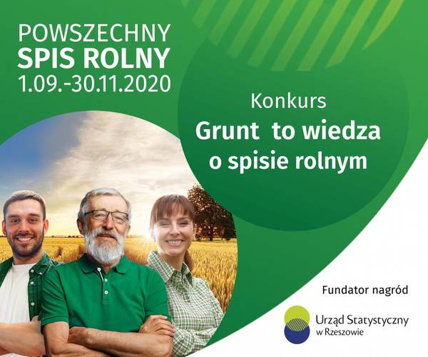 zdjęcie do
													 artykułu Grunt to wiedza o spisie rolnym - konkurs z Radiem Rzeszów