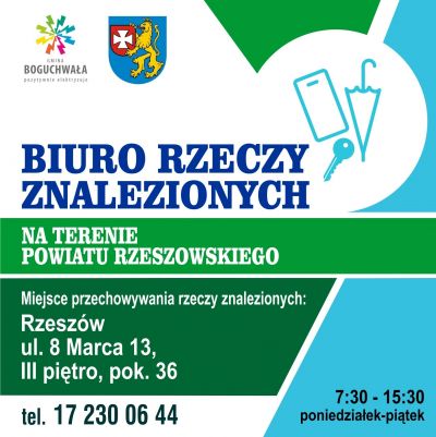 zdjęcie do
													 artykułu Biuro Rzeczy Znalezionych w Powiecie Rzeszowskim