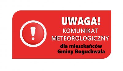 zdjęcie do
													 artykułu Ostrzeżenie meteorologiczne