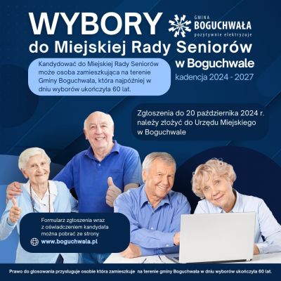 zdjęcie wprowadzające do artykułu: Nabór kandydatów do Miejskiej Rady Seniorów na kad