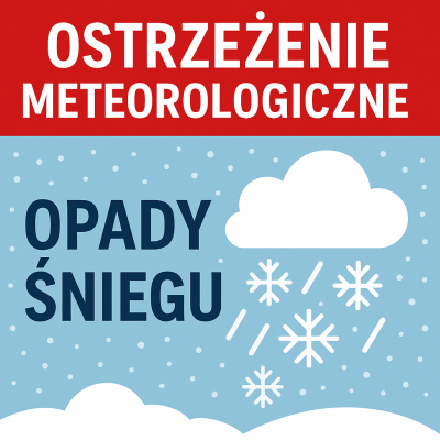 zdjęcie do
													 artykułu Ostrzeżenie meteorologiczne